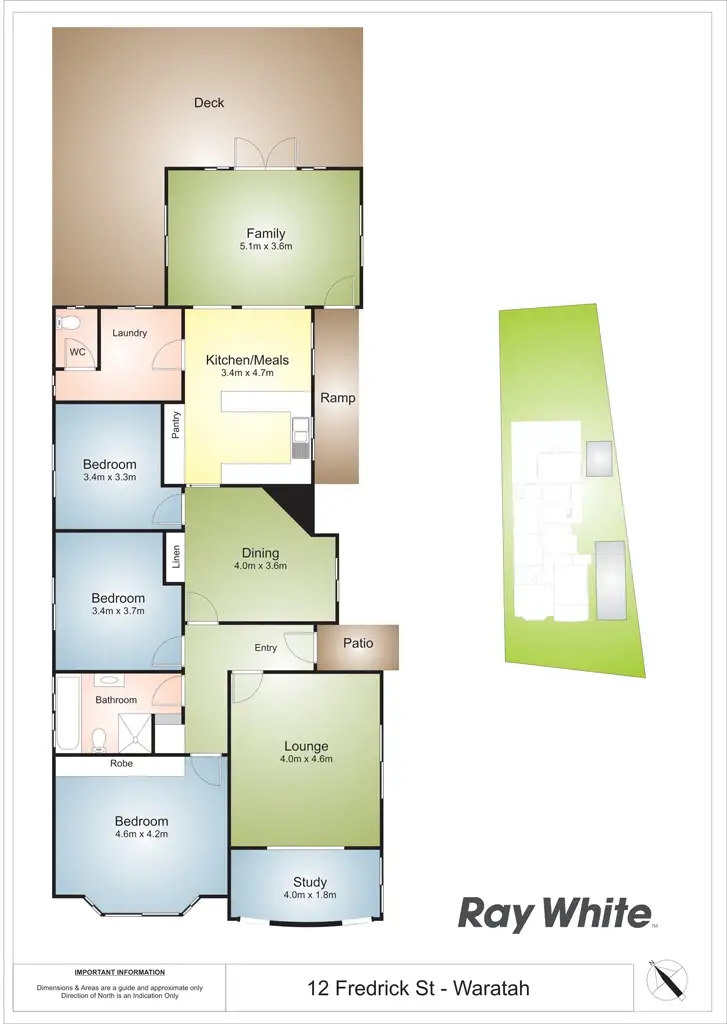 Floorplan of Homely house listing, 12 Frederick St, Waratah NSW