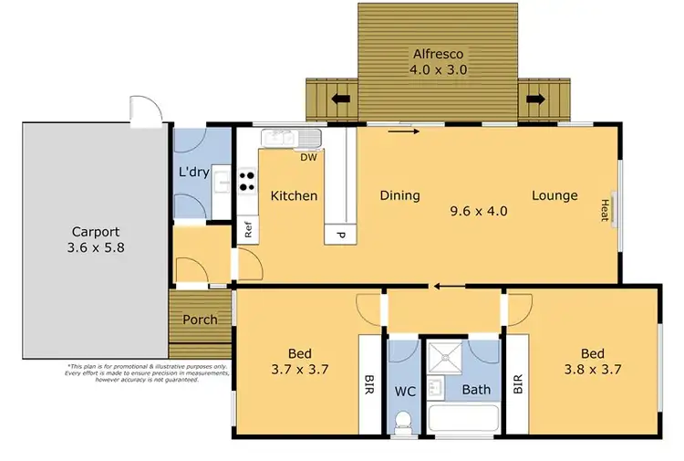 Floorplan of Homely house listing, 2/11 Gibbs St, Newcomb VIC