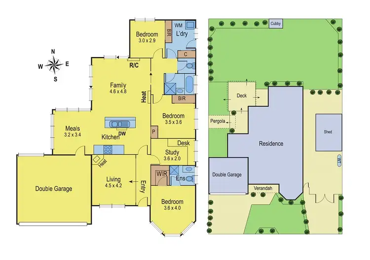 Floorplan of Homely house listing, 6 Blackheath Mews, Waurn Ponds VIC