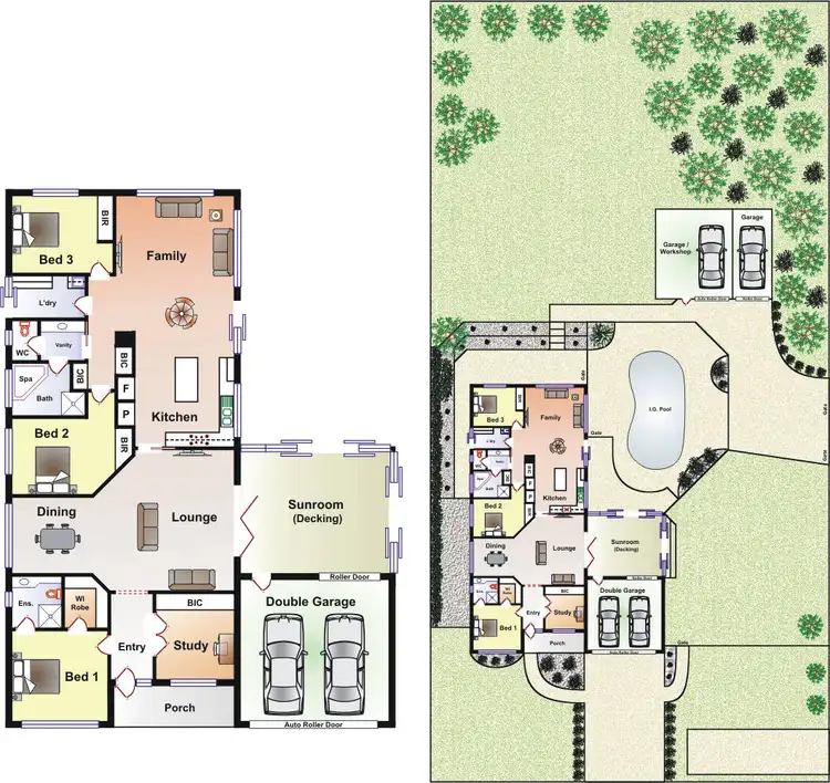 Floorplan of Homely house listing, 29 Alexandra Cres, Rye VIC