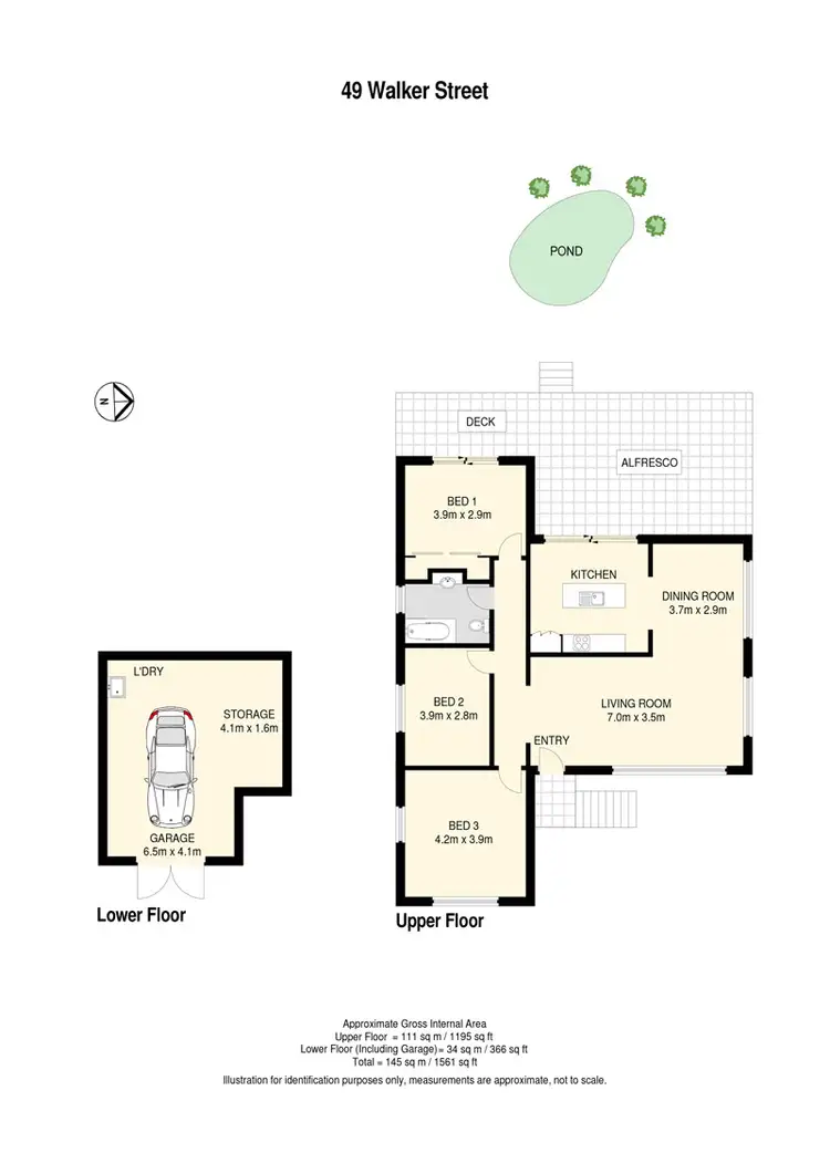 Floorplan of Homely house listing, 49 Walker St, Corinda QLD