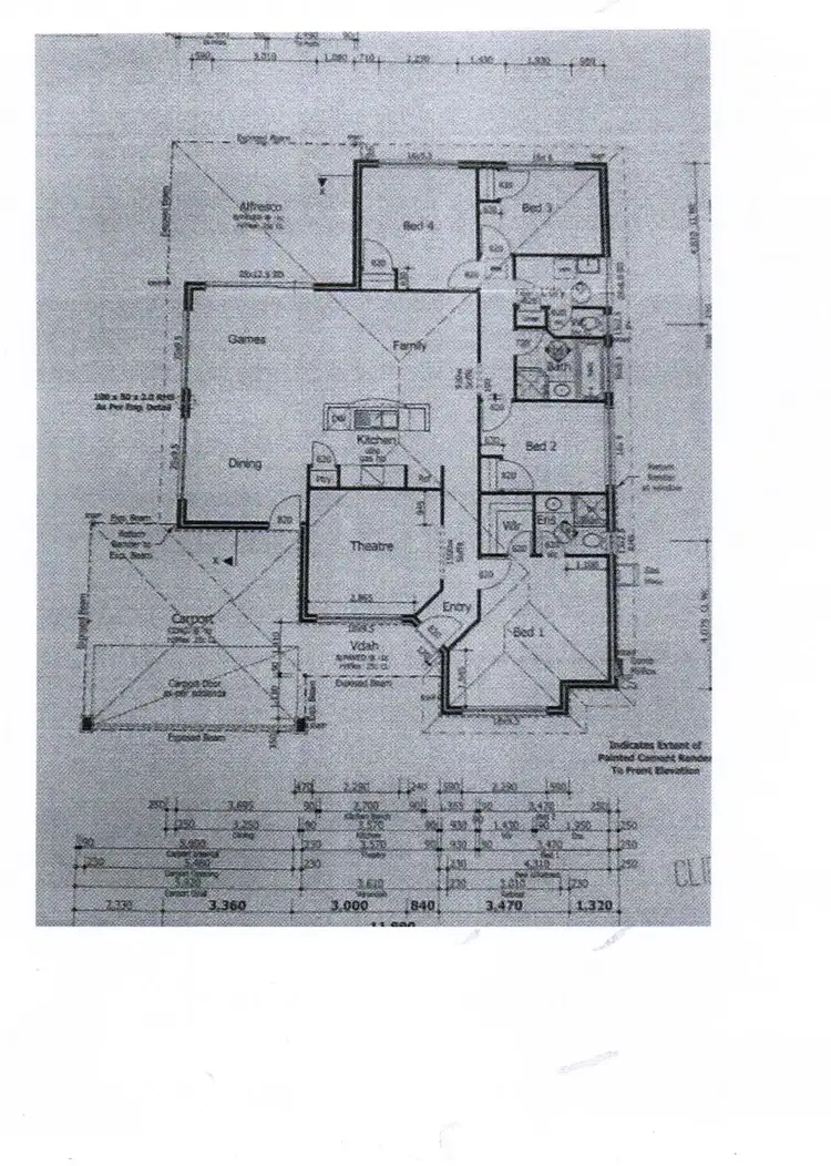 Floorplan of Homely house listing, 21 Brixton Cres, Ellenbrook WA