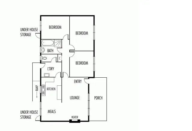 Floorplan of Homely house listing, 11 Louis St, Greensborough VIC