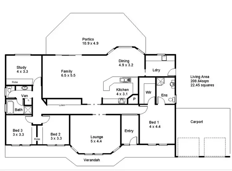 Floorplan of Homely house listing, 30 Fuller Rd, Berri SA