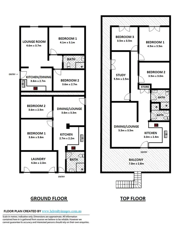 Floorplan of Homely other listing, 78 VICTORIA Tce, Greenslopes QLD