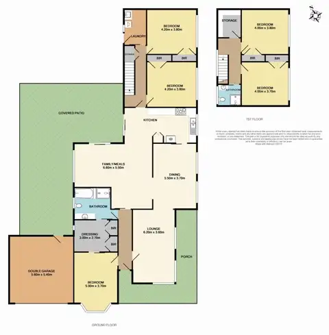 Floorplan of Homely house listing, 6 Rollings Rd, Upper Ferntree Gully VIC