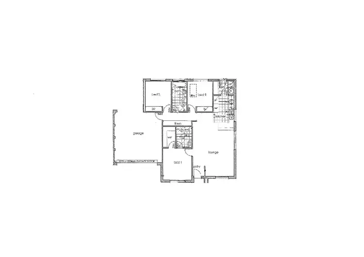 Floorplan of Homely house listing, 2 Tambo Cct, Whittlesea VIC