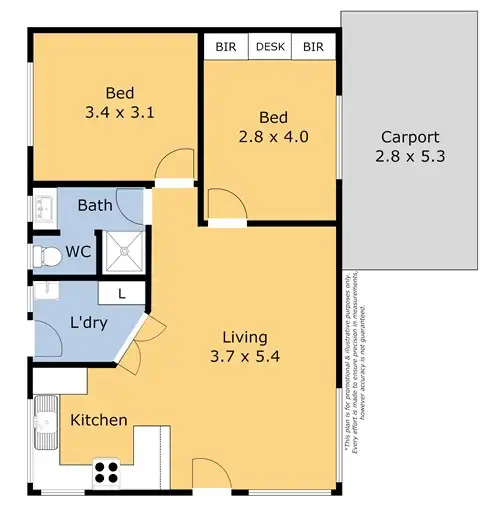 Floorplan of Homely house listing, 2/9-11 Elliott Ave, Highton VIC