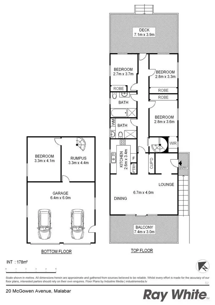 Floorplan of Homely house listing, 20 McGowen Ave, Malabar NSW