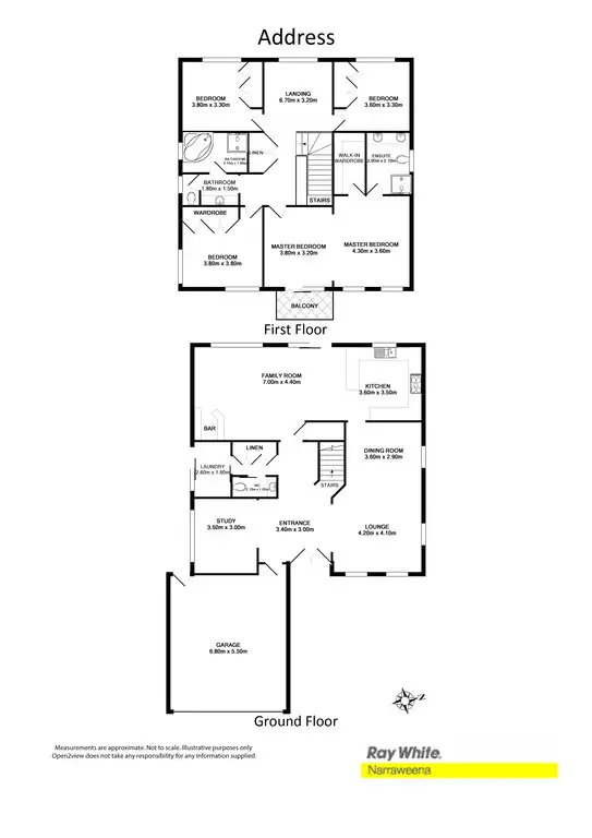 Floorplan of Homely house listing, 6 Mrs Macquarie Dr, Frenchs Forest NSW