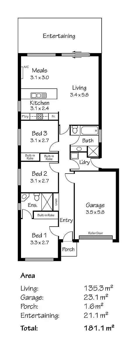 Floorplan of Homely house listing, 2A Queen St, Mount Barker SA