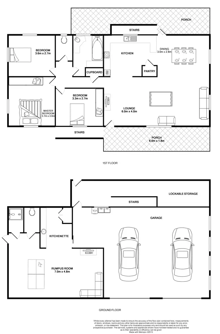 Floorplan of Homely house listing, 311 Diplock St, Frenchville QLD
