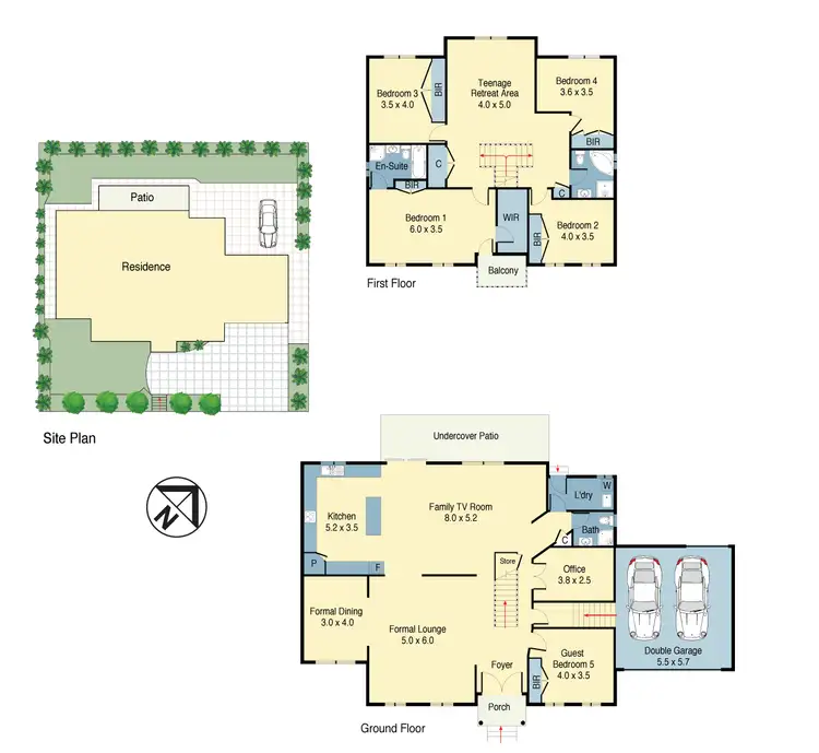 Floorplan of Homely house listing, 334 Lane Cove Rd, North Ryde NSW