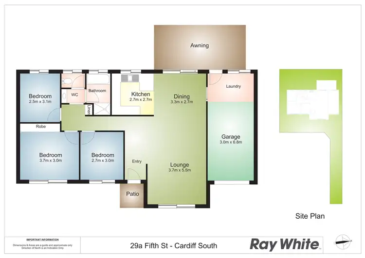 Floorplan of Homely house listing, 29A Fifth St, Cardiff South NSW