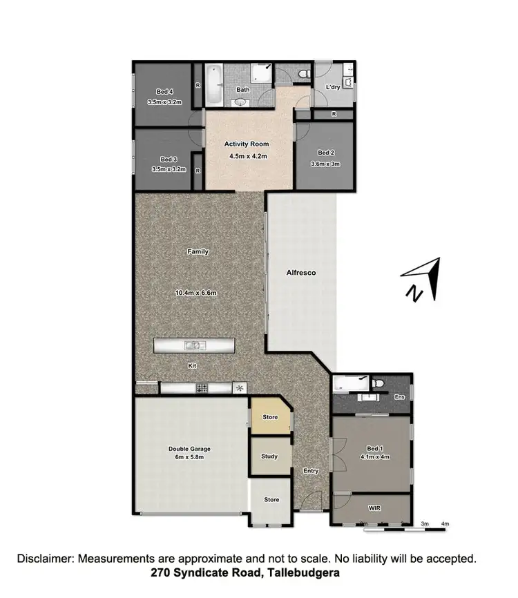 Floorplan of Homely house listing, 270 Syndicate Rd, Tallebudgera QLD