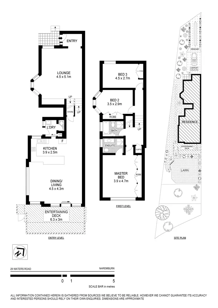 Floorplan of Homely house listing, 29 Waters Rd, Naremburn NSW