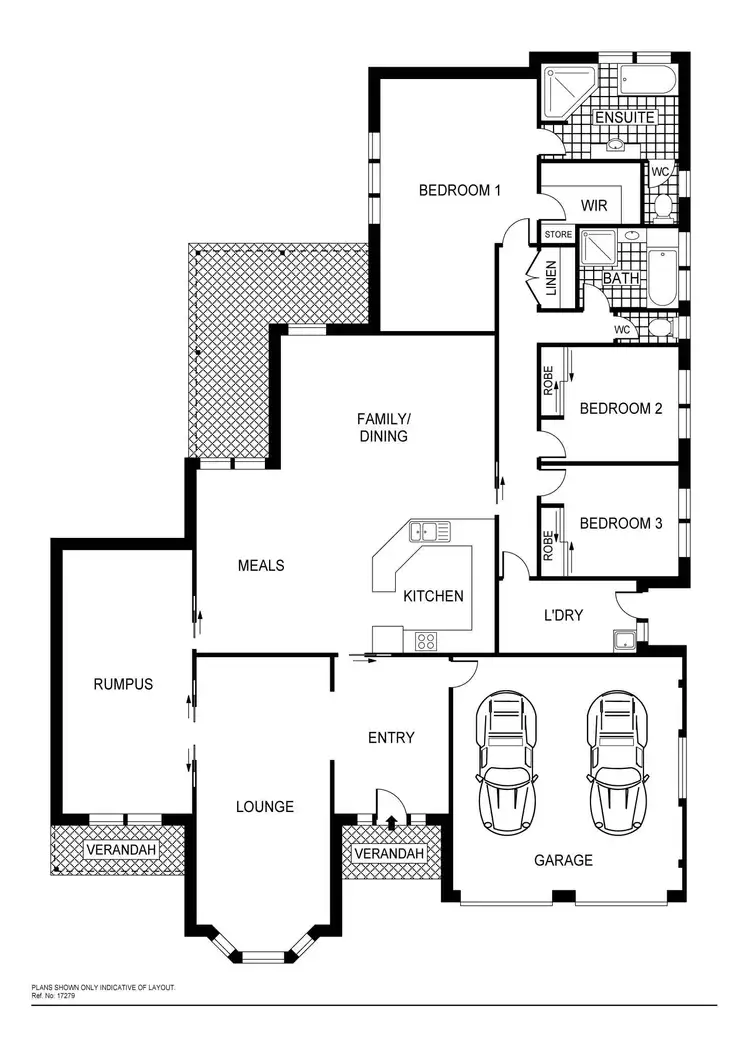 Floorplan of Homely house listing, 14 Clemenger St, Nicholls ACT