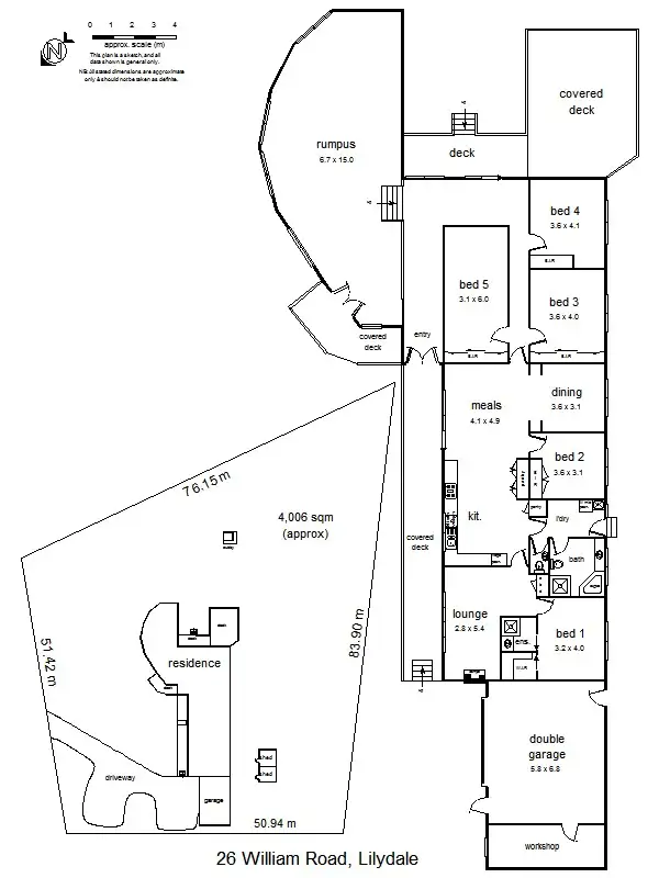 Floorplan of Homely house listing, 26 William Rd, Lilydale VIC