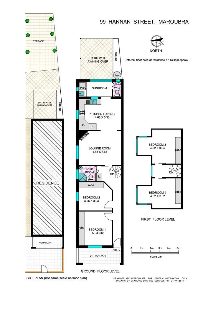 Floorplan of Homely house listing, 99 Hannan St, Maroubra NSW