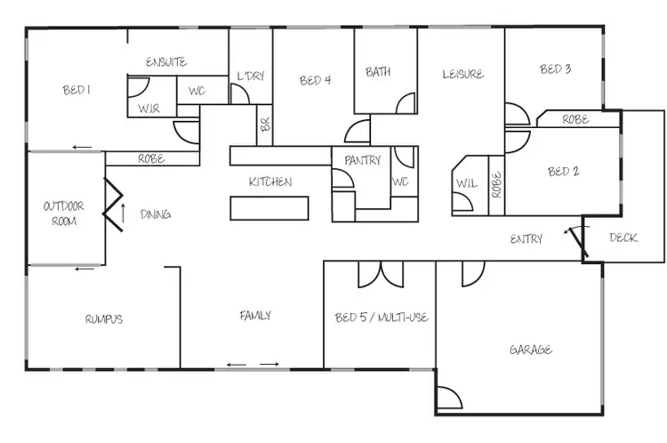 Floorplan of Homely house listing, 24 Shiloh Ct, Pine Mountain QLD