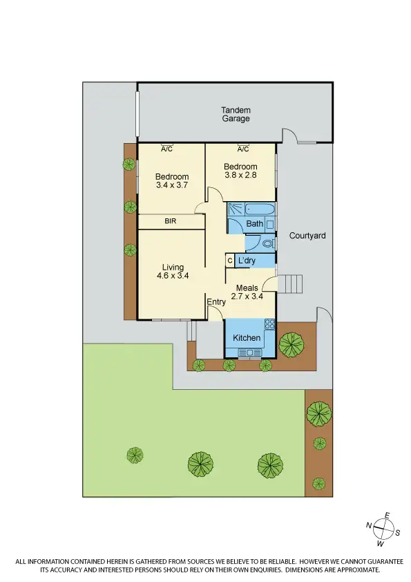 Floorplan of Homely unit listing, 8/6-8 Elm Tree Rd, Doncaster VIC