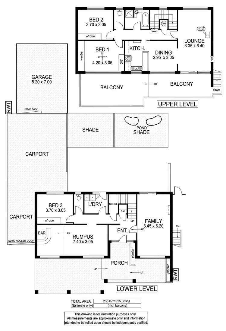 Floorplan of Homely house listing, 6 Taylor Tce, Christies Beach SA