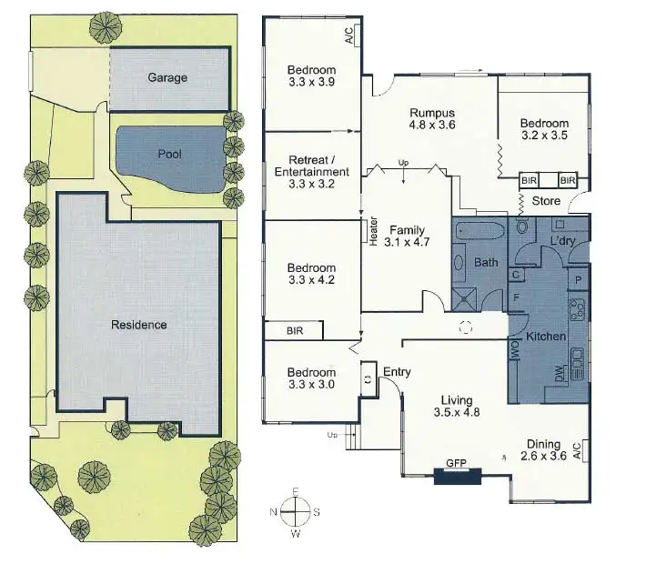 Floorplan of Homely house listing, 27 Indra Rd, Blackburn South VIC