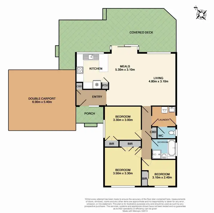 Floorplan of Homely house listing, 9 Kendale Ct, Bayswater North VIC