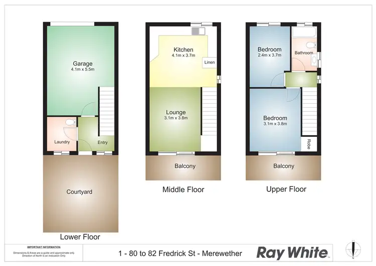 Floorplan of Homely house listing, 1/82 Frederick St, Merewether NSW