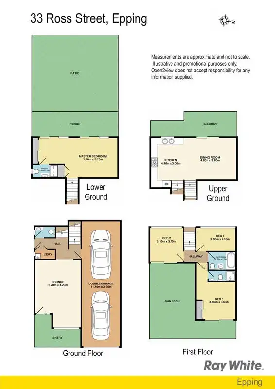 Floorplan of Homely house listing, 33 Ross St, Epping NSW