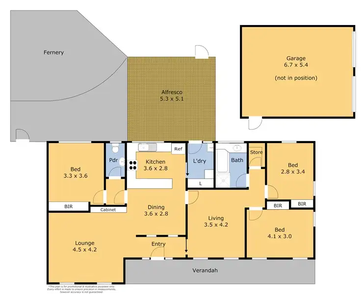 Floorplan of Homely house listing, 84 Reynolds Rd, Belmont VIC