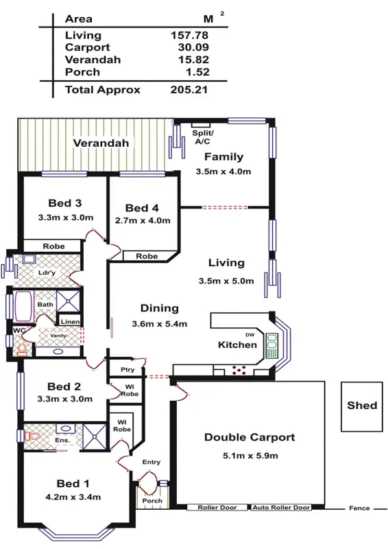 Floorplan of Homely house listing, 23 McGonigal Dr, Willaston SA