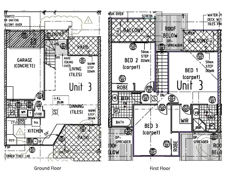 Floorplan of Homely townhouse listing, 3/19 Frederick St, Alderley QLD