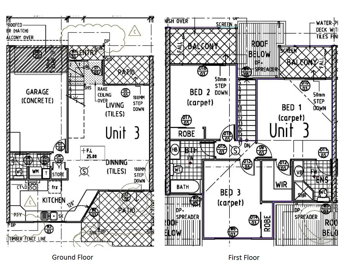 Floorplan of Homely townhouse listing, 3/19 Frederick St, Alderley QLD