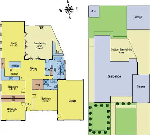 Floorplan of Homely house listing, 5 Spring St, Belmont VIC