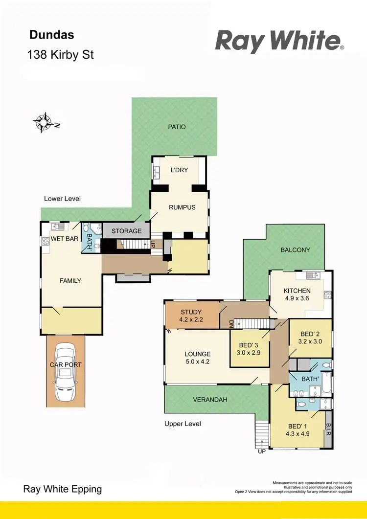 Floorplan of Homely house listing, 138 Kirby St, Dundas NSW