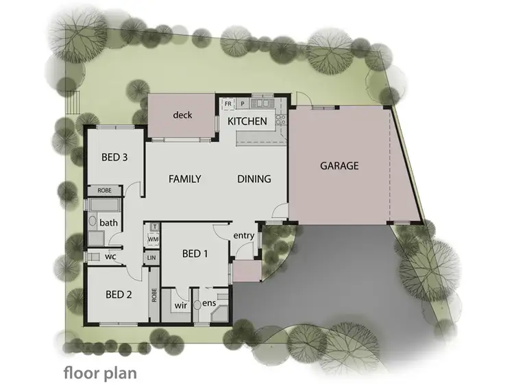 Floorplan of Homely house listing, 2/44 Allanfield Cres, Boronia VIC
