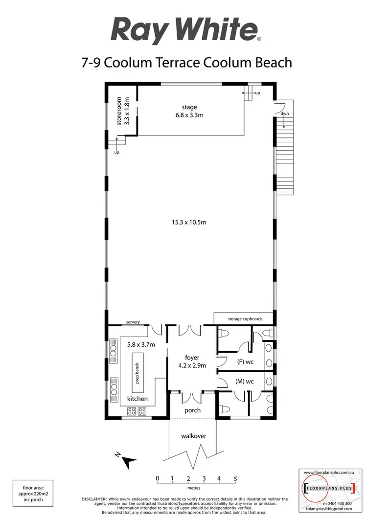 Floorplan of Homely house listing, 7 Coolum Tce, Coolum Beach QLD