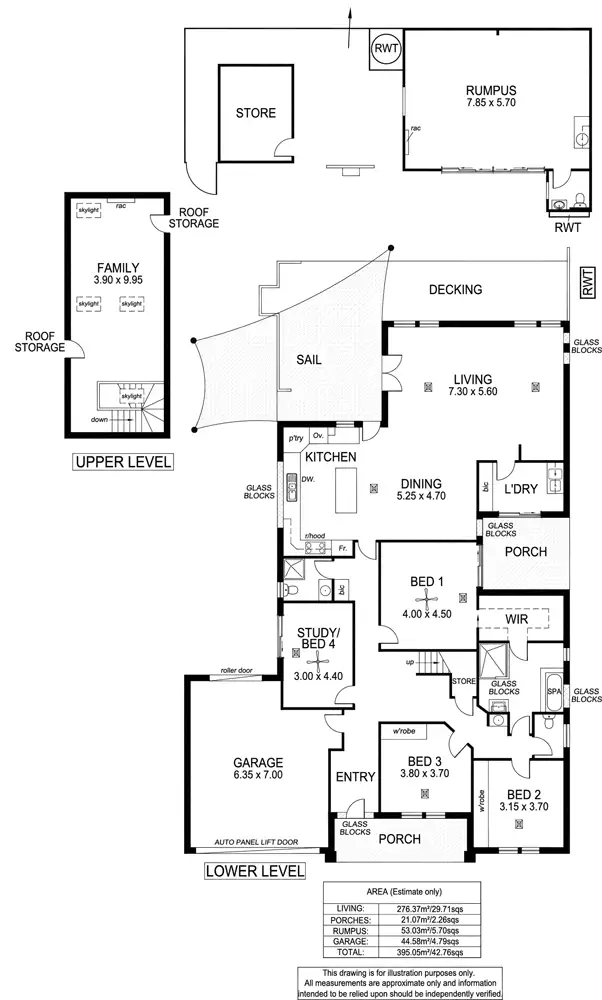Floorplan of Homely house listing, 43 Chopin Rd, Somerton Park SA