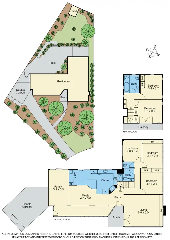 Floorplan of Homely house listing, 3 Attunga Ct, Doncaster VIC