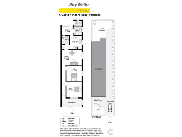 Floorplan of Homely house listing, 6 Captain Pipers Rd, Vaucluse NSW