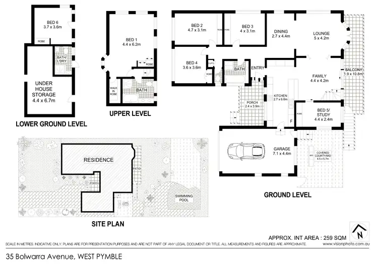 Floorplan of Homely house listing, 35 Bolwarra Ave, West Pymble NSW