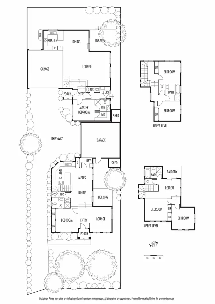 Floorplan of Homely townhouse listing, 1/9 Argyle St, Macleod VIC