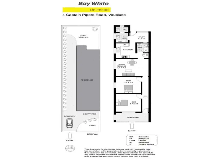 Floorplan of Homely house listing, 4 Captain Pipers Rd, Vaucluse NSW