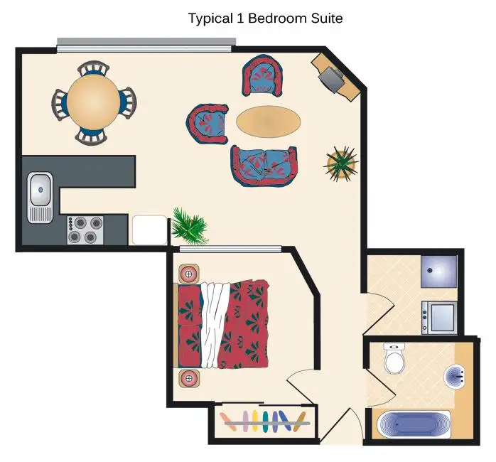 Floorplan of Homely apartment listing, 32/167 Albert St, Brisbane (CBD) QLD