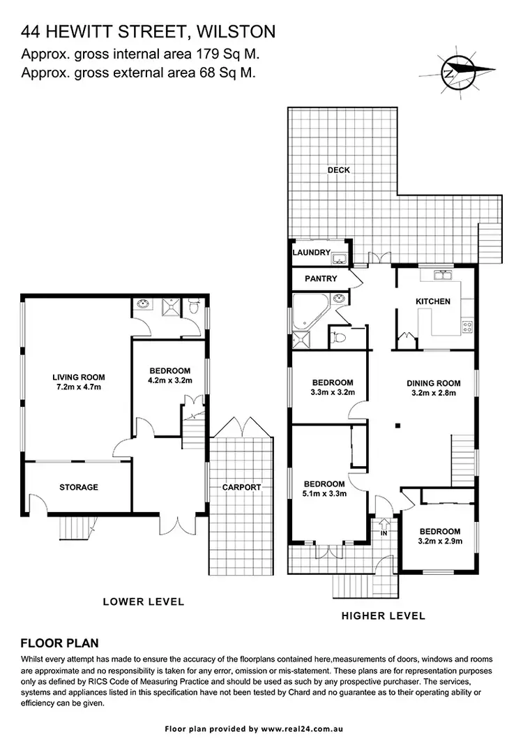 Floorplan of Homely house listing, 44 Hewitt St, Wilston QLD