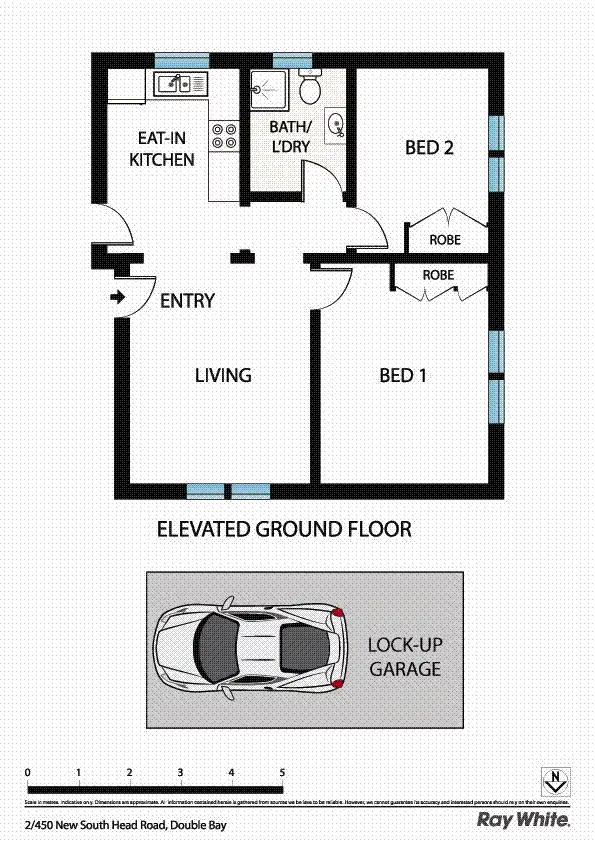 Floorplan of Homely apartment listing, 2/450 New South Head Rd, Double Bay NSW