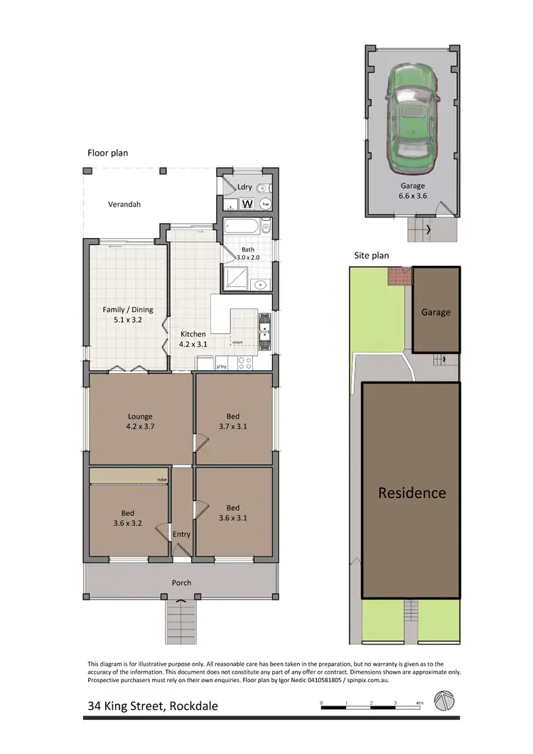 Floorplan of Homely house listing, 34 king St, Rockdale NSW