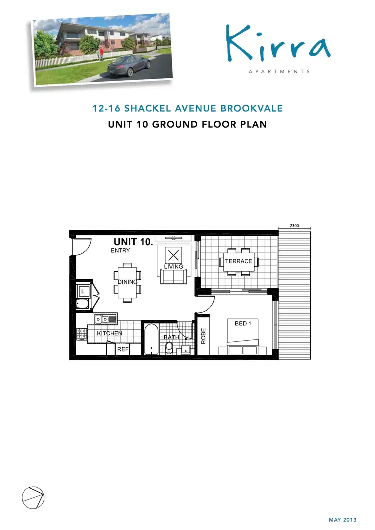 Floorplan of Homely unit listing, 12/15-19 Shackel Ave, Brookvale NSW