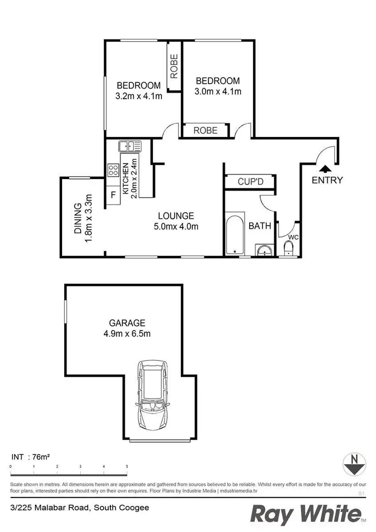 Floorplan of Homely apartment listing, 3/225 Malabar Rd, South Coogee NSW